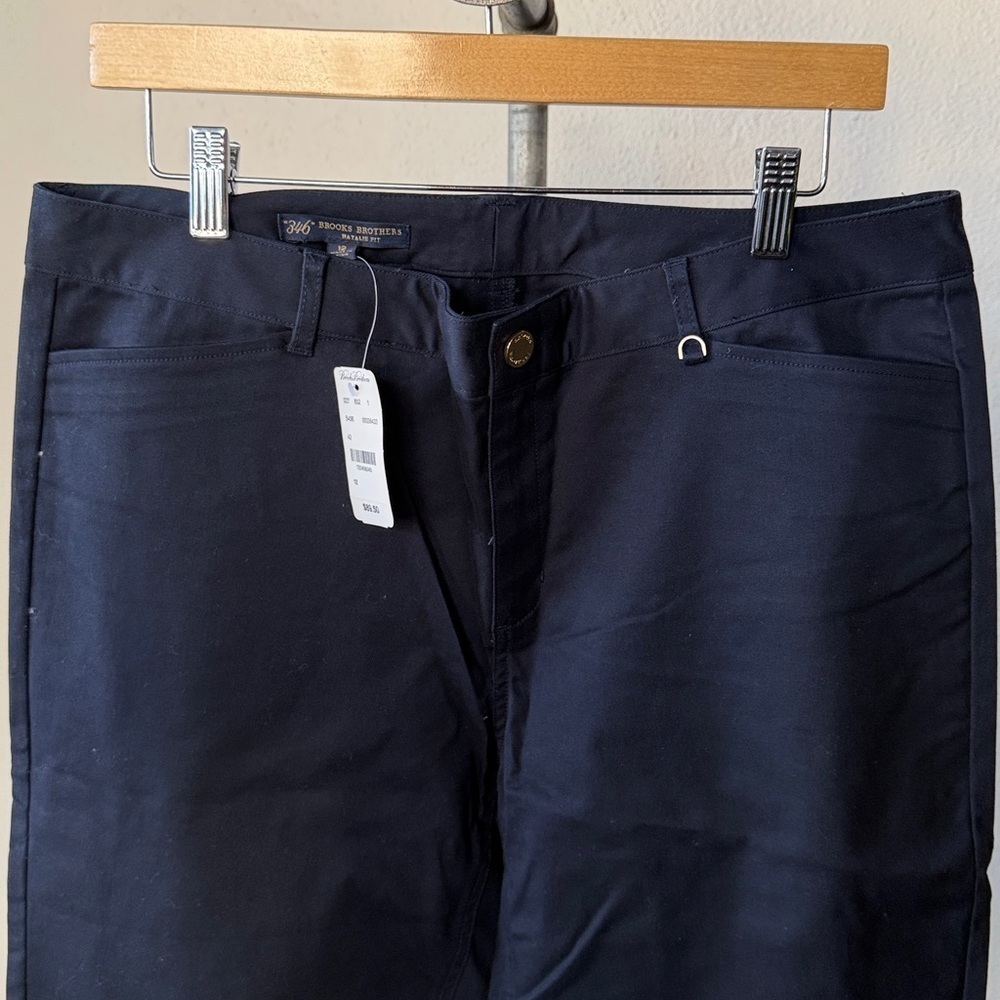 NWT 346 Brooks Brothers Natalie Fit Pants Size 12 - Picture 3 of 5